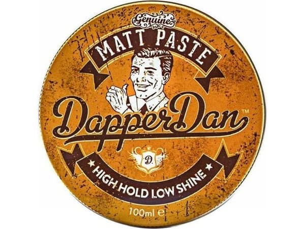 Dapper Dan Matt Texturised Styling Paste for a Versatile Strong Flexible Hold 100ml