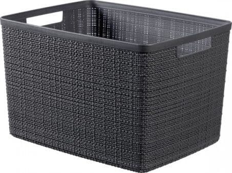 Curver korg i jute L 20L Deep Shadow