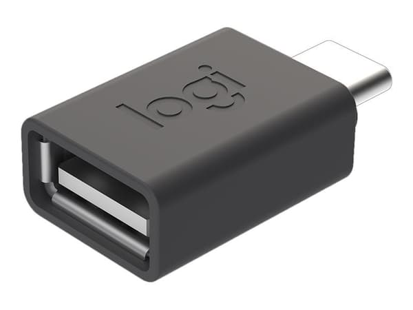 Logitech - USB-adapter - USB-C (hane) till USB (hona)