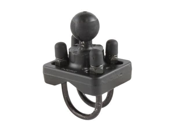 RAM MOUNTS dubbel U-bultfäste W 1.0" kulmontering