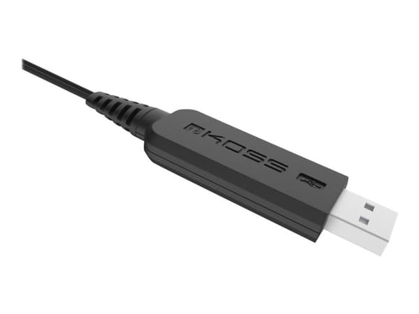 Koss CS200 USB - Hodesett - on-ear - kablet - USB