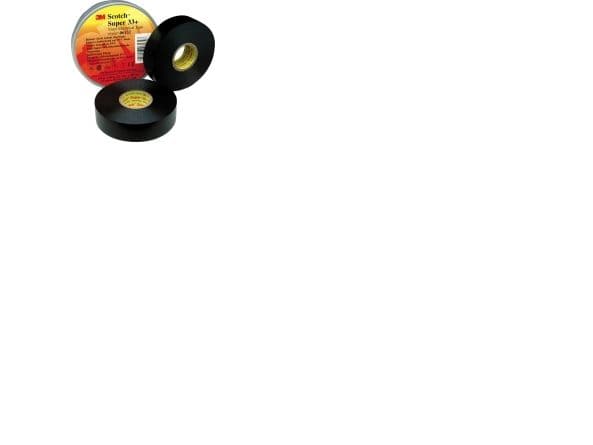 Tape Scotch Super 33+ 19 mm x 6 m, sort