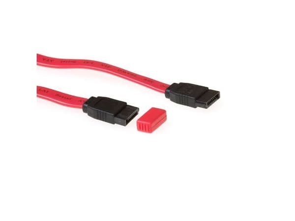 ACT Serial ATA datakabel - rett - rød - 1,0 m (AK3393)