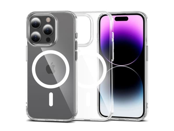 Tech-Protect Flexair Hybrid Magsafe do iPhone 15 Pro Max Clear