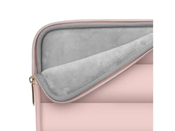 Tech-Protect Puffy 15-16" laptopveske – rosa