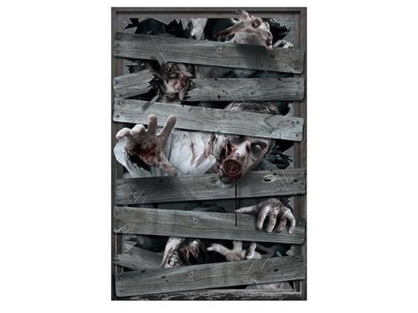 Zombie vinduesdekoration