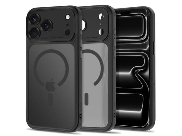 Tech-Protect MagPeak MagSafe CC Case for iPhone 18 Pro / 17 Pro - Matte Black