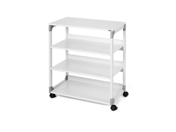 Rullebord durable 3711, på hjul, grå