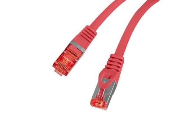 PATCHKABEL CAT.6 S/FTP LSZH CU 2M RÖD FLUKE PASSERADE LANBERG