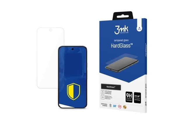 3MK HardGlass skjermbeskyttelse til Google Pixel 10/10 Pro