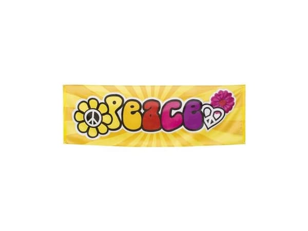 Peace-banderoll
