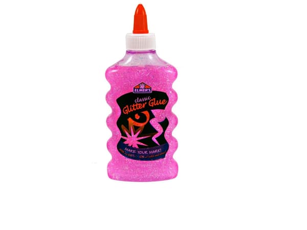 Elmer's Glitterlim Pink 177ml til slim