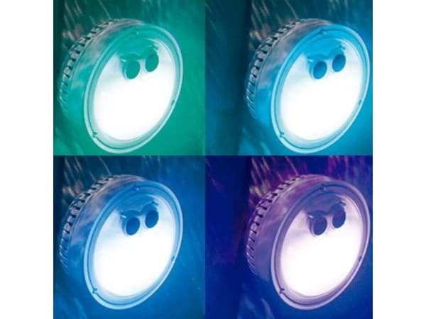 LED LYS FLERFARGET TIL SPA INTEX