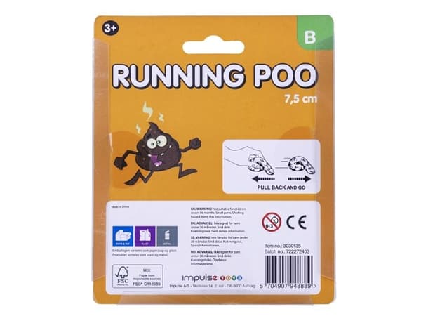 Running Poo 7,5cm
