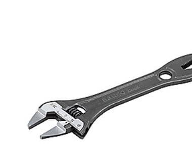 Bahco Adjustable Spanner, 209 mm Overall, 32mm Jaw Capacity, Short Handle
