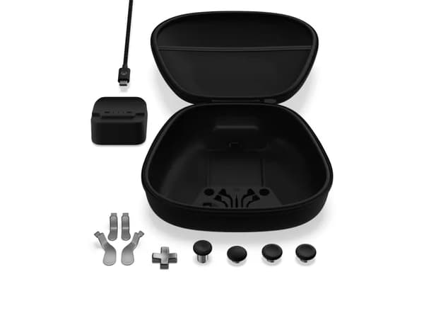 Microsoft Complete Component Pack, PC, Xbox One, Videopeliohjaimen lisälaite, Musta, Hopea, Microsoft, Elite Series 2, USB Type-C