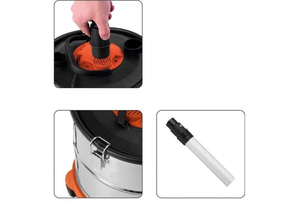 ASH dammsugare 800W/20L 78870