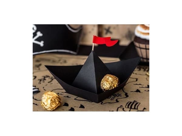 Piratskib dekorationer