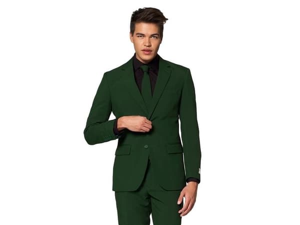 Mörkgröna kostymen OppoSuits