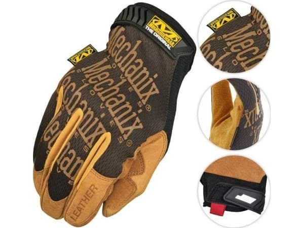 MECHANIX Durahide™ Original® lærhansker str. M