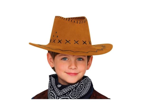 Ljusbrun cowboyhatt, barn