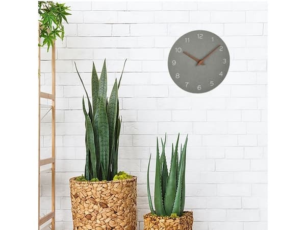 TFA 60.3054.10 Analogue Wall Clock grey