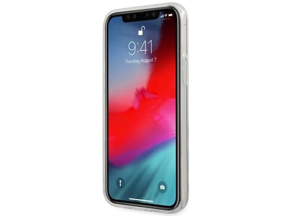 Guess GUHCP12SPCUJULLB iPhone 12 mini 5,4" hardcase Jeans Collection - blå/lyseblå
