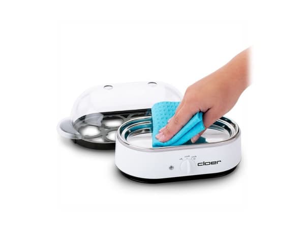 Cloer 6081 - Eggkoker - 350 W - hvit