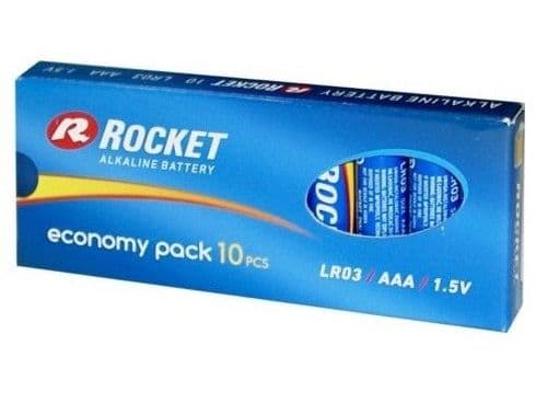 Batteri, raket, Alkaline, AAA, 1
