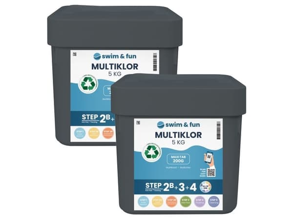 MultiKlor Maxi Tab 200 g, 2 x 5 kg