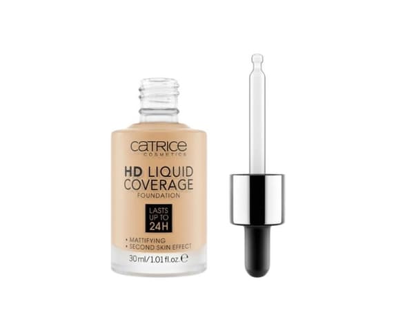 Catrice Hd Liquid Coverage Foundation 036 Hazelnut Beige 30ml Lasts Up To 24 Hours