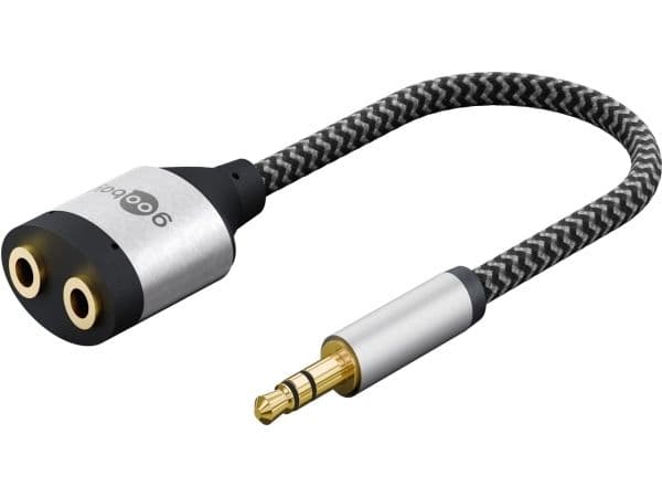 AUX-adapter 1 til 2