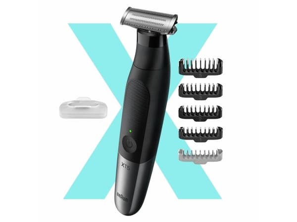 Braun XT5100, Våd og tør, Batteri, Sort