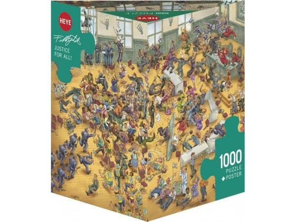 Heye Justice For All!, 1000 kpl, Muu