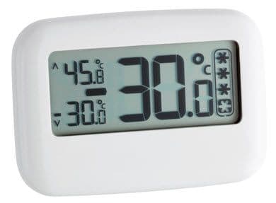 TFA - Termometer - hvit/isblå