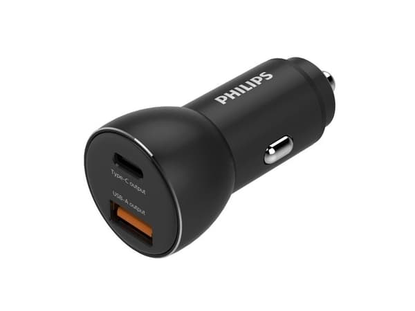 Philips 1xUSB 1XUSB-C PDQC autolaturi