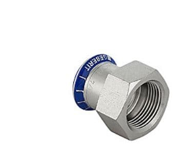 GEBERIT Overgang rustfri 35-11/4 muffe / muffe mapress