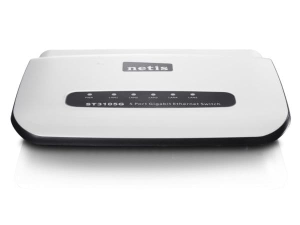 Netis ST3105G - Switch - 5 x 10/100/1000 - stasjonær