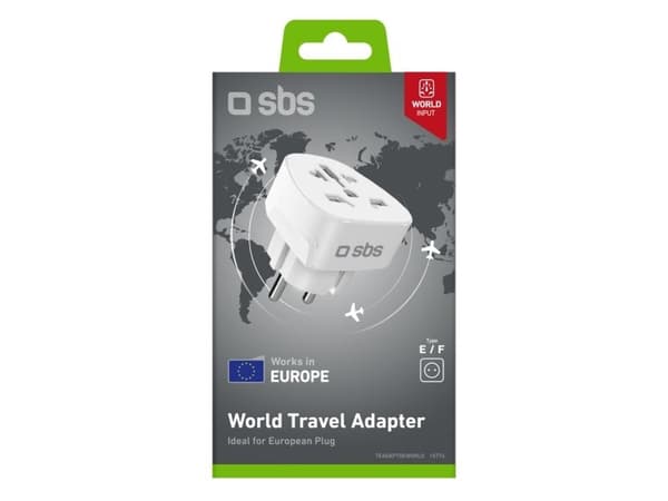 SBS Shucko/EU reseadapter - universal - vit