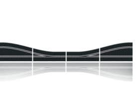 Carrera Toys Narrow section, Sort