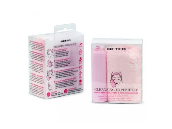 Beter Cleansing Experience Makeup Remover Towel & Hair Band