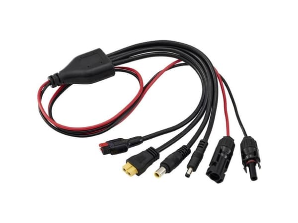 TRU COMPONENTS solcelle-adapterkabel 2,1 mm² 20 A