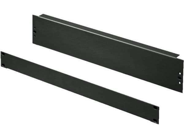 Rittal - Stativsløringspanel - RAL 9005 - 3U - 19"