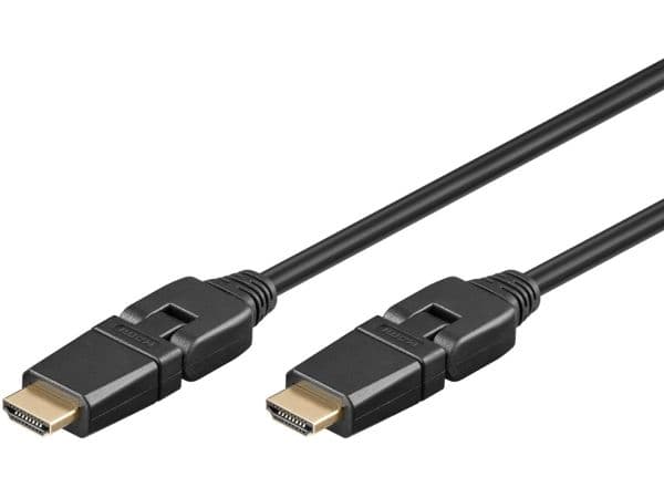 Premium höghastighets HDMI™-kabel med Ethernet, certifierad