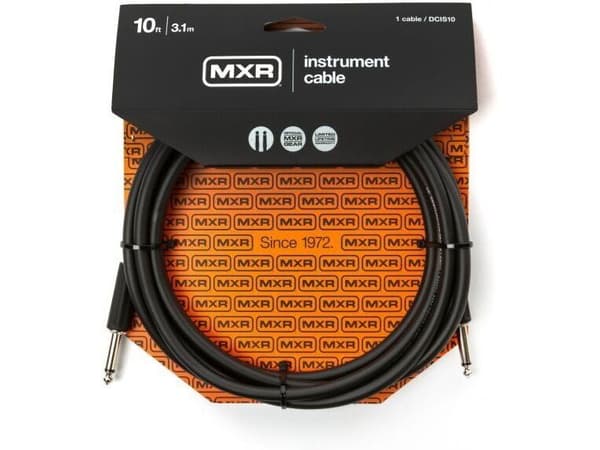 MXR Standard -instrumenttikaapeli 3m, musta