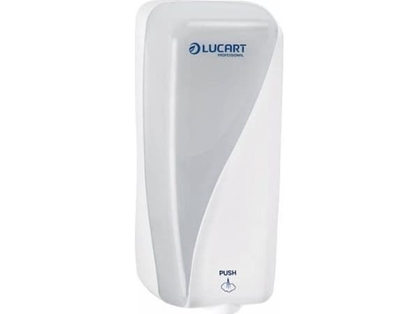 DEB Lucart Identity tvåldispenser skum 800 ml vit