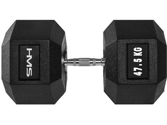 HMS manual Hex Pro gummiert 1 x 47,5 kg
