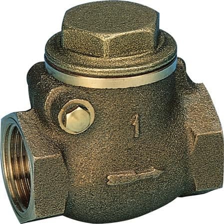 1/2" Klapkontraventil 90° 6 bar