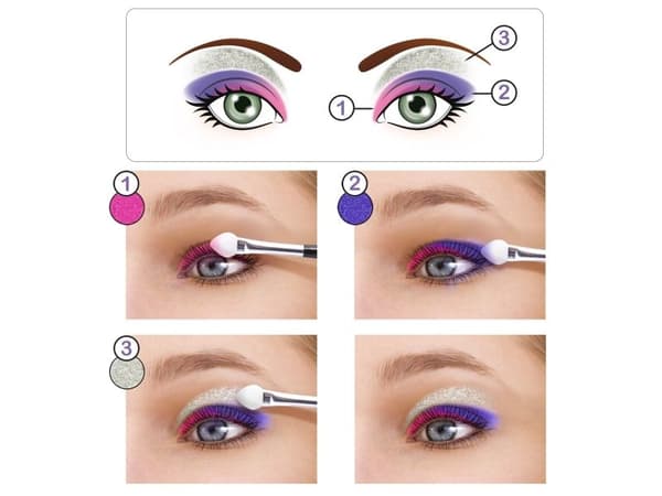 Style 4 Ever Makeup Etui med LED-lys