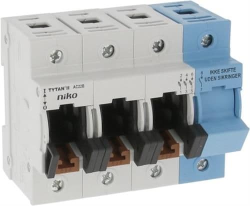 Gruppbrytare Tytan II 2-63A 3p+n